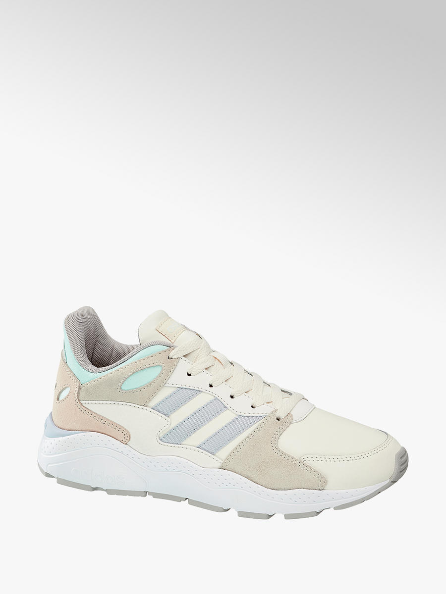 Adidas Ladies Crazychaos Trainers in Blue, Cream and White | Deichmann Adidas Ladies Crazychaos Trainers in Blue, Cream and White | Deichmann